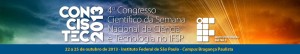 Congresso Científico da Semana Nacional de Ciência e Tecnologia no IFSP