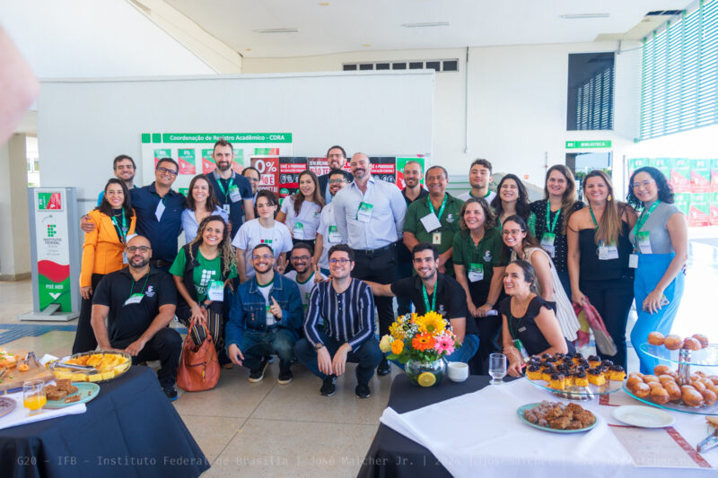 Delegação do G20 no Instituto Federal de Brasília