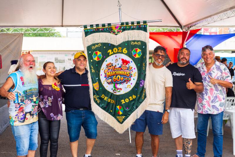 Carnaval 2026 Bloco Marchinhas 60+ DF